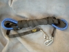 Julius K9 Anbindeleine 6m mit Stahlkarabiner mit Gummizug