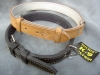 Julius K9 Lederhalsband genietet 55cm x 2,0cm