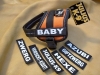 Logo-Paar f�r Baby-Powergeschirr (Baby-1) 8x2cm